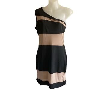 one shoulder dress nwot